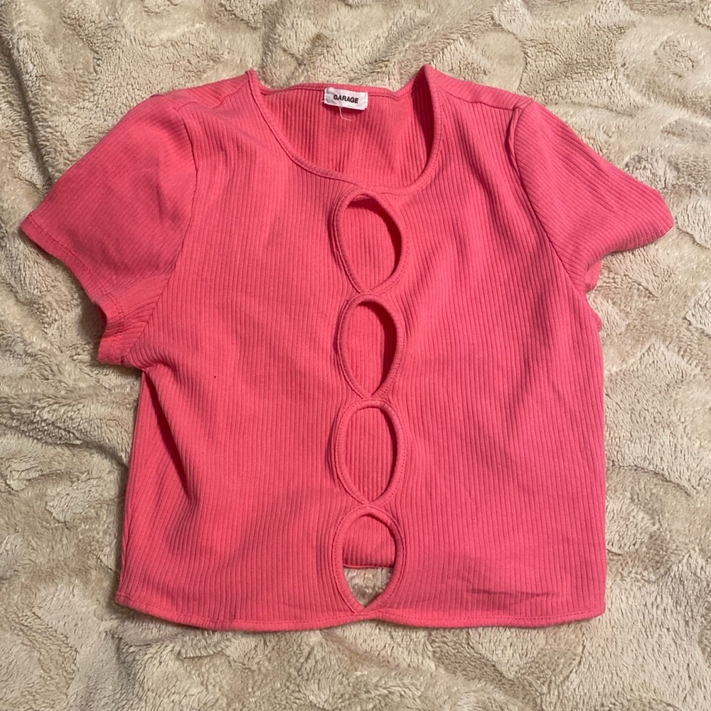 pink garage top
